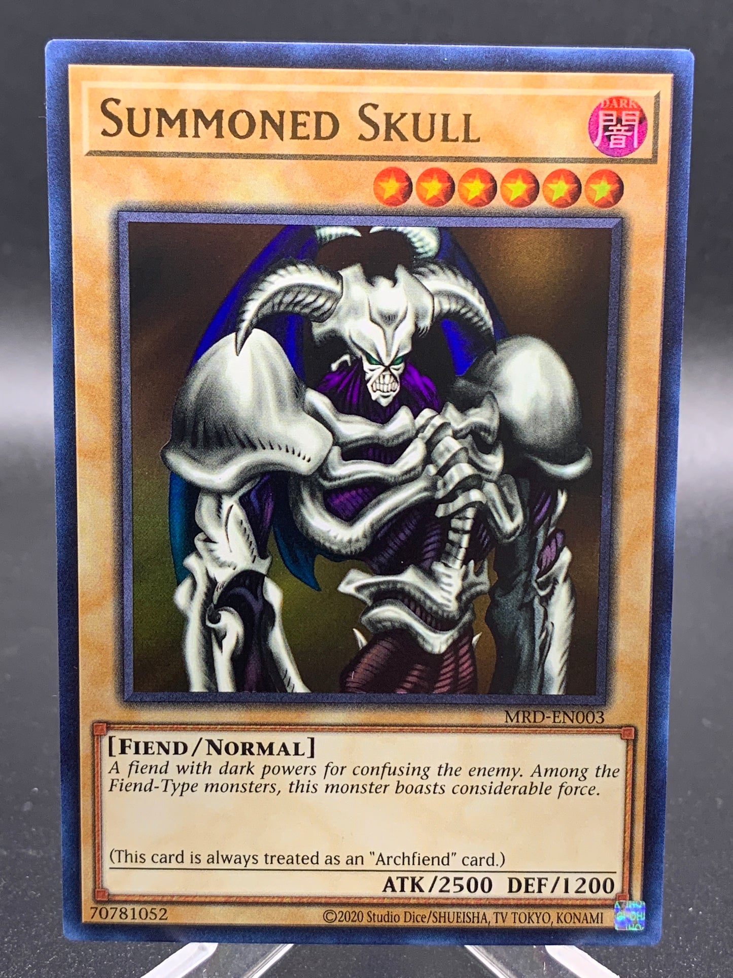 Yu-Gi-Oh! TCG Summoned Skull MRD-EN003