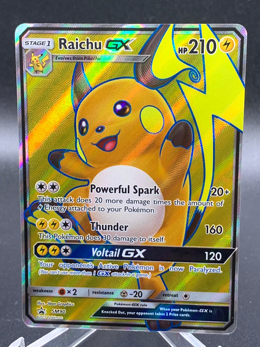 Pokémon TCG: 2017 Raichu GX - SM90 -  S&M Black Star Promo