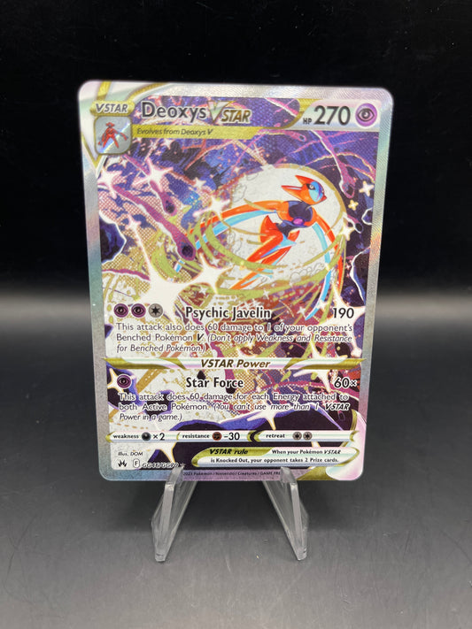 Pokémon TCG: 2023 Deoxys VSTAR GG46/GG70 Crown Zenith Galarian Gallery