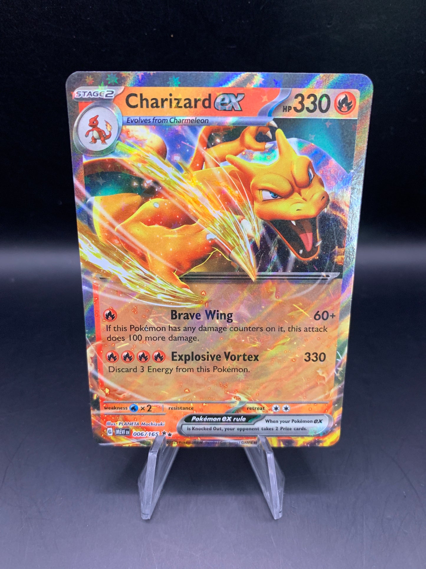 Pokémon TCG: 2023 Charizard ex 006/165 Scarlet & Violet 151