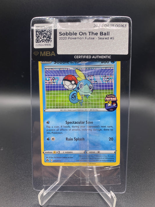 Pokémon TCG: 2020 Sobble on the Ball 005/005 Pokemon Futsal Collection Promo SEALED