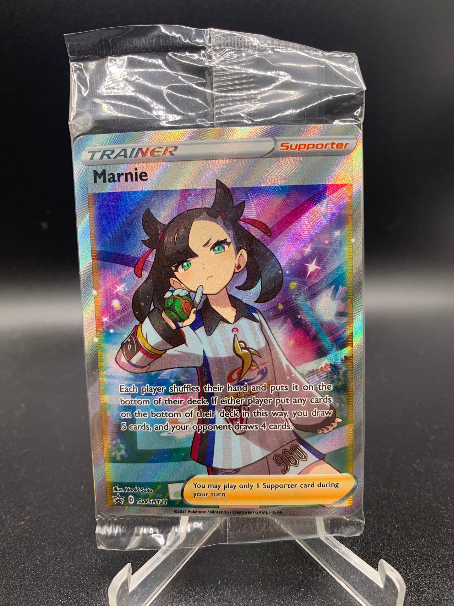 Pokémon TCG: 2021 Marnie SWSH121 SWSH: Promo Sealed