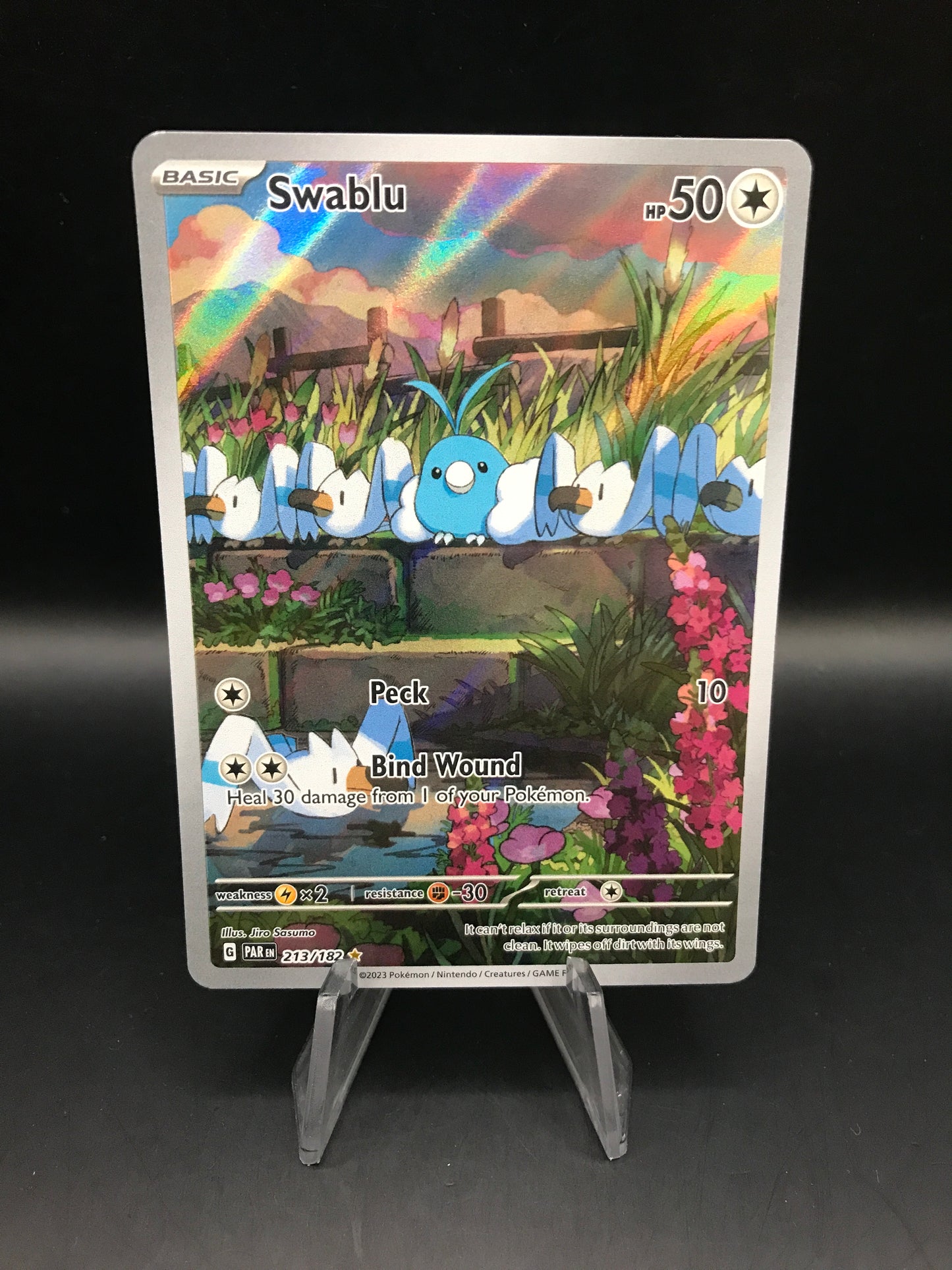 Pokémon TCG: 2023 Swablu 213/182 S&V Paradox Rift