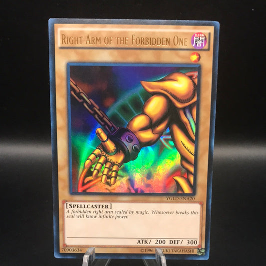 Yu-Gi-Oh! TCG Right Arm of the Forbidden One YGLD-ENA20 King of Games