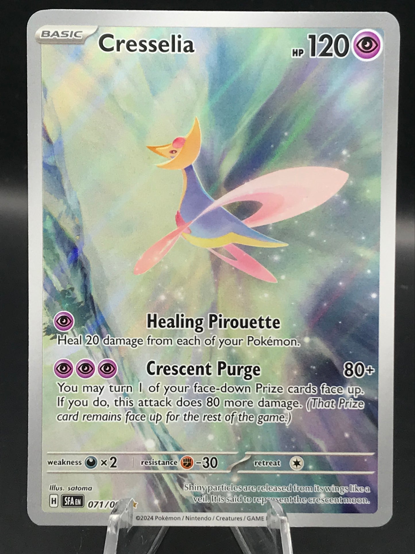 Pokémon TCG: 2024 Cresselia 071/064 S&V: Shrouded Fable