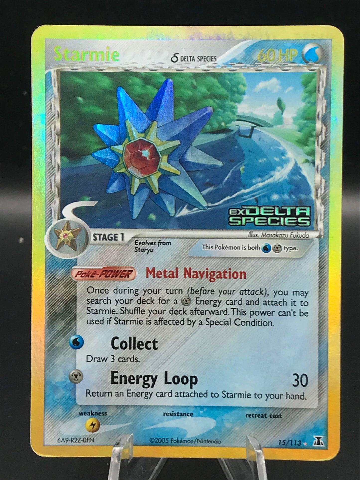 Pokémon TCG: 2005 Starmie 15/113 EX Delta Species