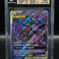 Beckett 9.5 Pokemon Chinese Espeon & Deoxys  GX 166/150 SR Sun&Moon Holo Mint