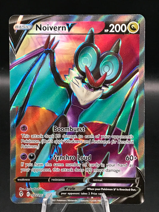 Pokémon TCG 2021 Noivern V 195/203 Evolving Skies