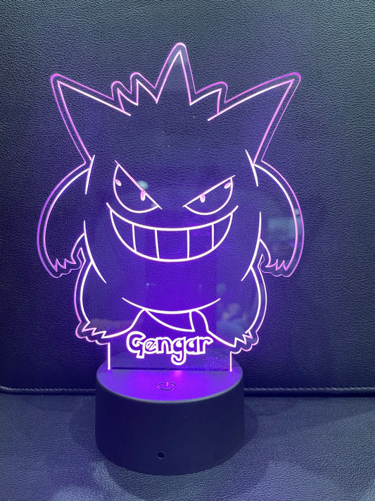 Acrylic Light Stand Gengar LED