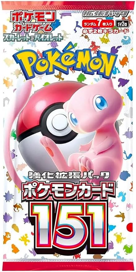 Pokémon TCG: Japanese Scarlet & Violet Pokemon 151 SV2a Booster Pack