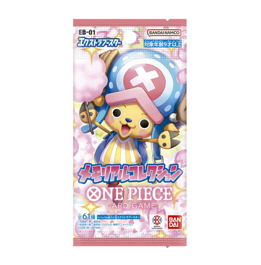 One Piece TCG: Japanese EB-01 Memorial Collection Booster Pack