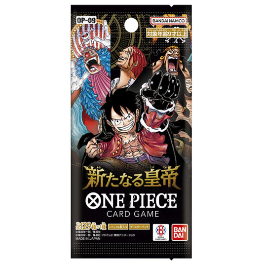 One Piece TCG: Japanese OP-09 Emperors in the New World Booster Pack