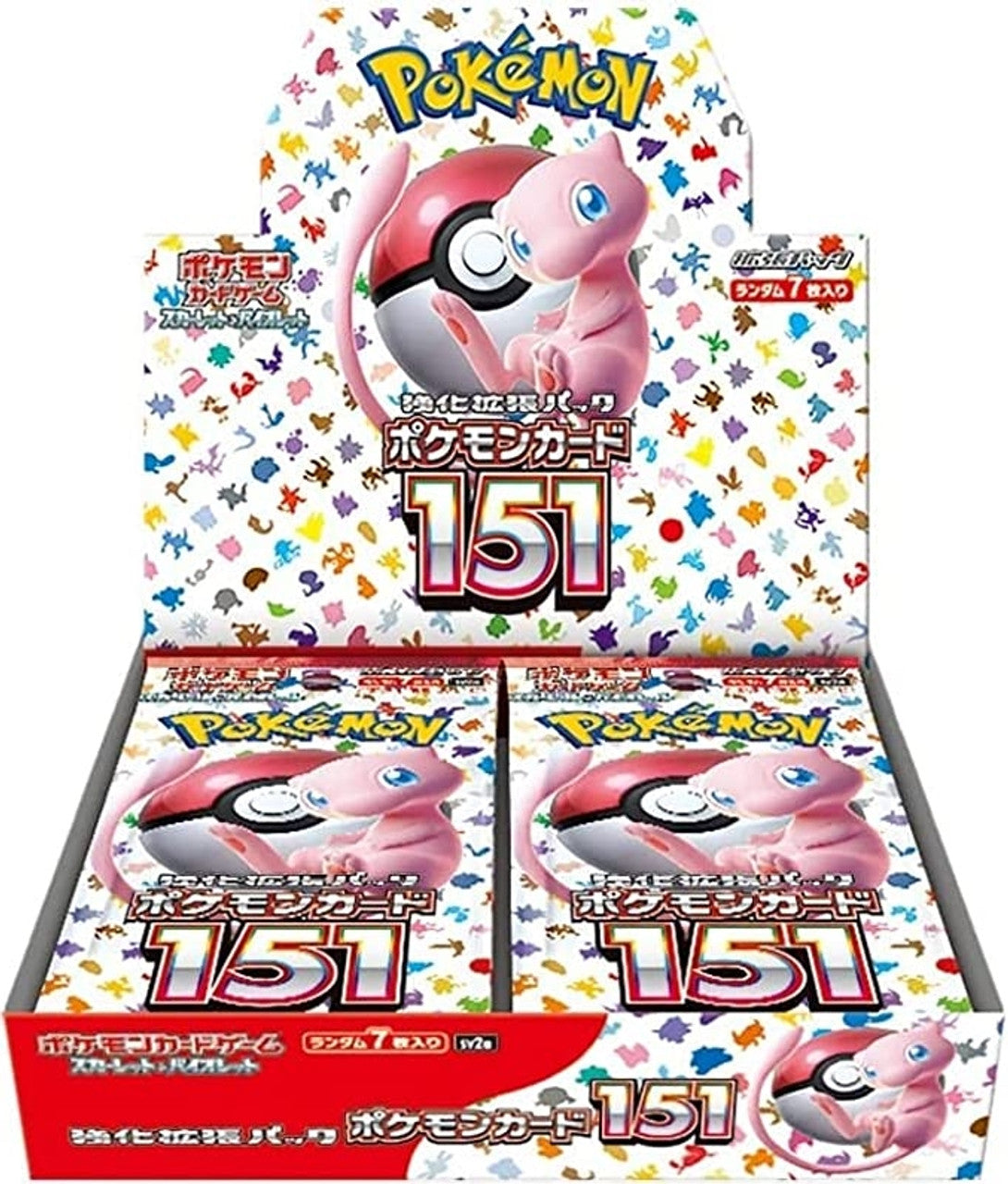 Pokémon TCG: Japanese Scarlet & Violet Pokemon 151 SV2a Booster Box