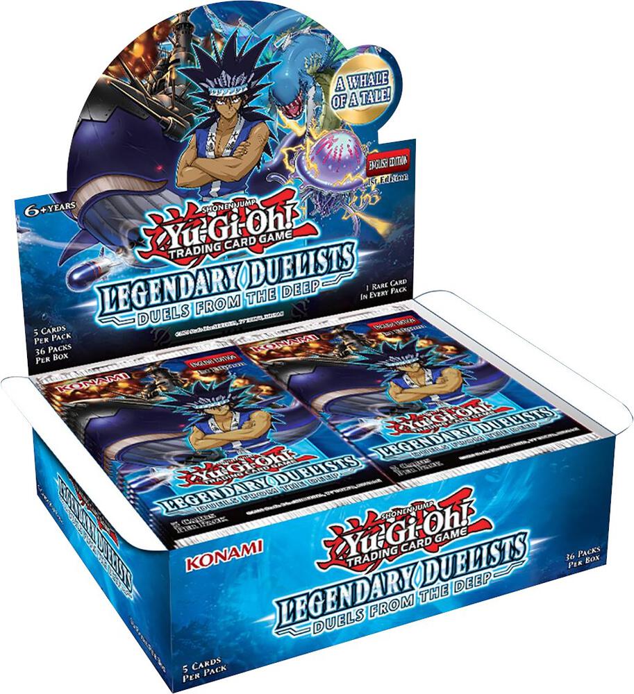 Yu Gi Oh! TCG: Legendary Duelists: Duels From the Deep Booster Box [1st Edition]