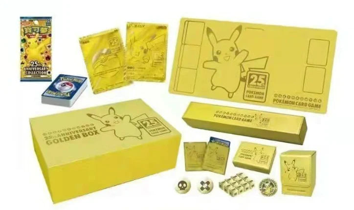 Pokémon TCG: Sword & Shield 25th Anniversary Golden Box Card Game Chinese