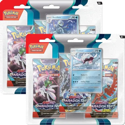 Pokémon TCG: Scarlet & Violet Paradox Rift 3 Pack Blister (Styles May Vary)