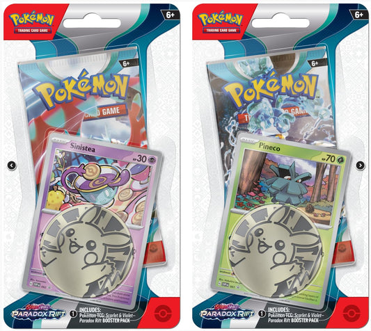 Pokémon TCG: Scarlet & Violet Paradox Rift Checklane Blister (Style May Vary)