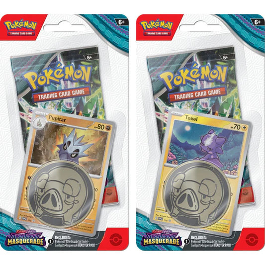 Pokémon TCG: Scarlet & Violet Twilight Masquerade Checklane Blister (Style May Vary)