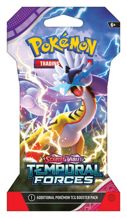 Pokémon TCG: Scarlet & Violet Temporal Forces Sleeved Booster Pack