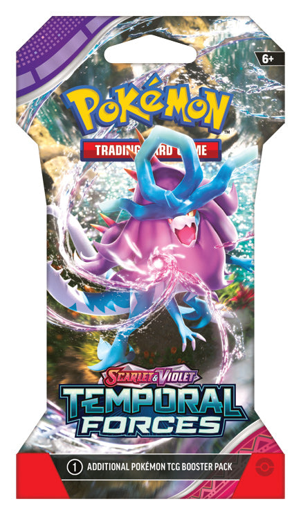 Pokémon TCG: Scarlet & Violet Temporal Forces Sleeved Booster Pack