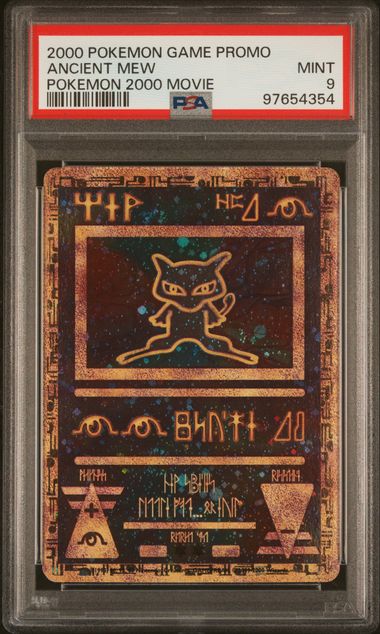 PSA 9 Pokémon TCG: 2000 Ancient Mew - Movie Promo