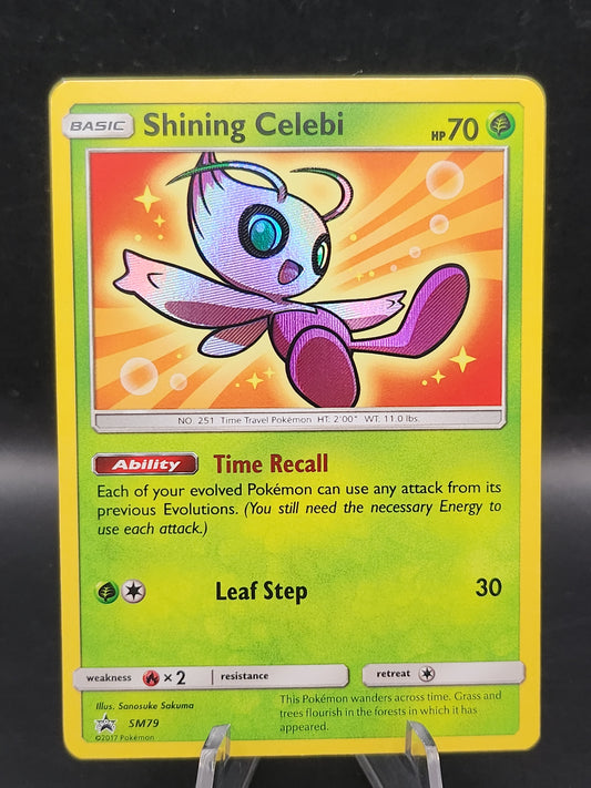 Pokémon TCG: 2017 Shining Celebi SM79 S&M Promo Holo