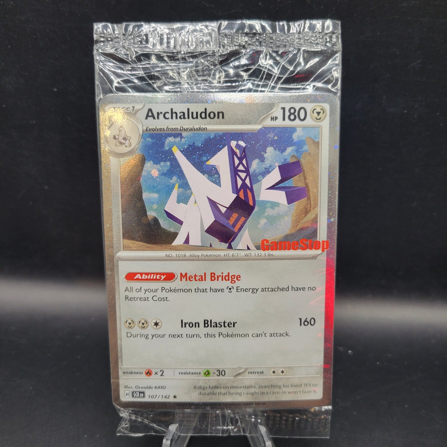 Pokémon TCG: 2024 Archaludon - SV: Gamestop Promo - Sealed