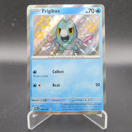 Pokémon TCG: 2024 Frigibax 128/091 S&V Paldean Fates Shiny