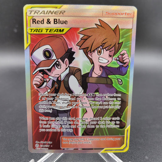 Pokémon TCG: 2019 Red & Blue - 234/236 - SM: Cosmic Eclipse - Full Art