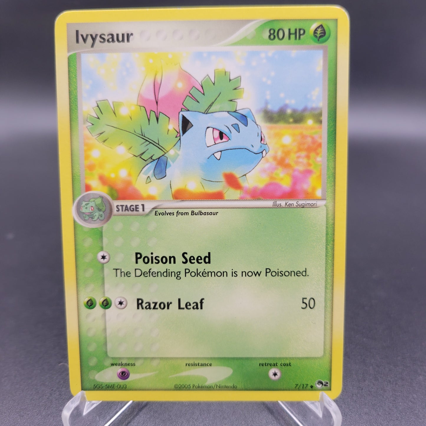 Pokémon TCG: 2005 Ivysaur 7/17 POP Series 2