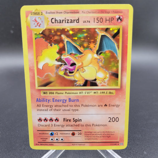 Pokémon TCG: 2016 Charizard 11/108 XY Evolutions Holo Rare