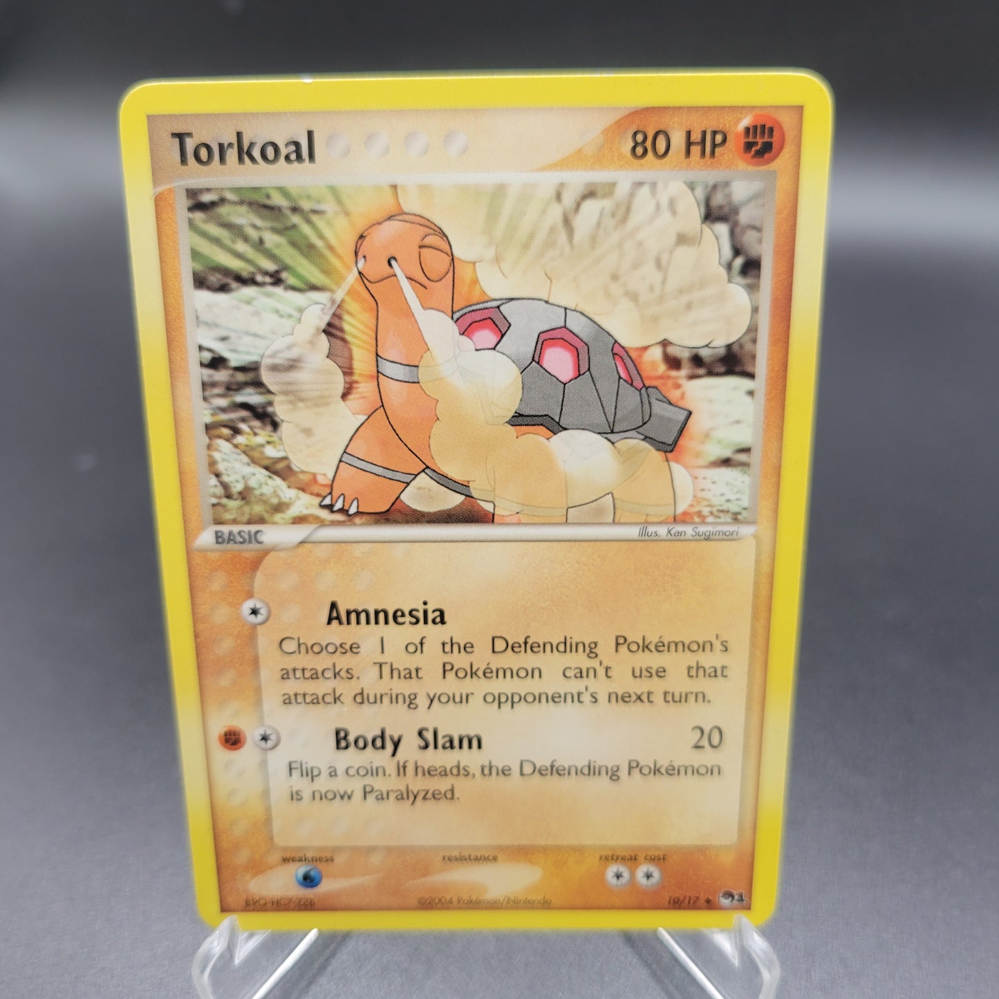 Pokémon TCG: 2004 Torkoal 10/17 POP Series 1