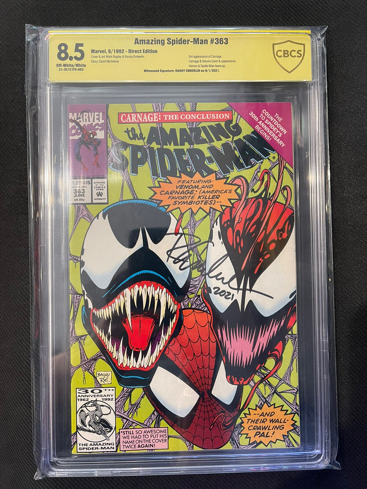 Amazing Spider-Man deals #363 - Carnage the conclusion