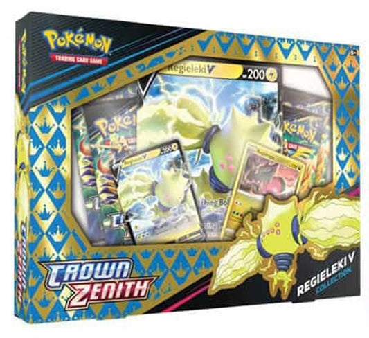 Pokémon TCG: Crown Zenith Regieleki V Collection Box