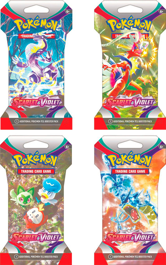 Pokémon TCG: Scarlet & Violet Sleeved Booster Pack (Assortment)