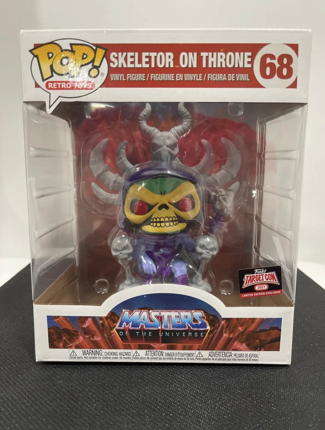 Funko PoP! Retro Toys Masters of The Universe Skeletor on Throne #68